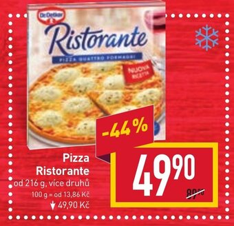 Billa Pizza Ristorante nabídka