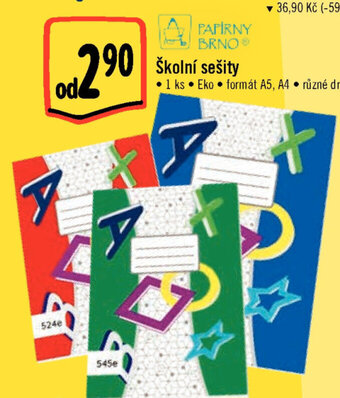 Albert Školní sešity nabídka