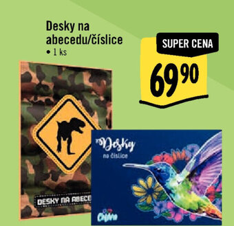Desky na abecedu/číslice