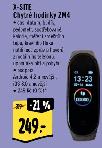 X-SITE Chytré hodinky ZM4
