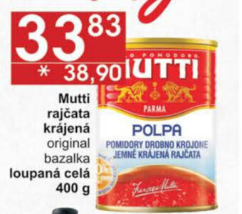 Jip Mutti rajčata krájená nabídka