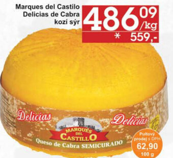 Jip Marques del Castilo Delicias de Cabra kozí sýr nabídka