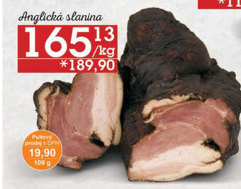 Jip Anglická slanina nabídka