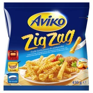 Tesco Aviko zig zag bramborové hranolky do trouby vlnkované 450g nabídka