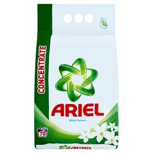 Tesco Ariel prací prášek 70 dávek, vybrané druhy 5.25kg nabídka