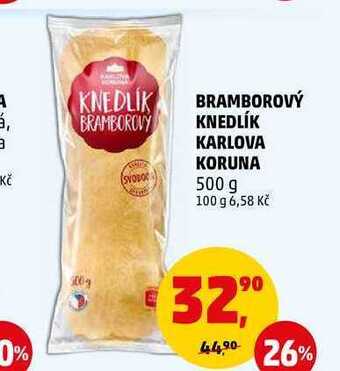 Penny Market Bramborový knedlík karlova koruna, 500 g nabídka