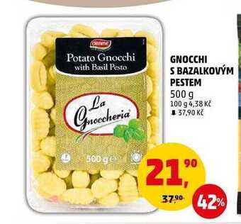 Penny Market Gnocchi s bazalkovým pestem, 500 g nabídka