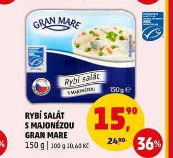 Penny Market Rybí salát s majonézou gran mare, 150 g nabídka