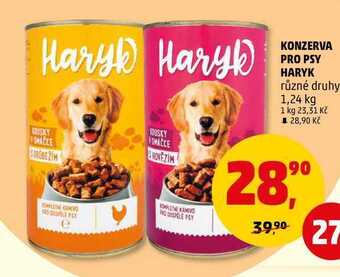 Penny Market Konzerva pro psy haryk, 1,24 kg nabídka