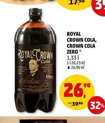 Penny Market Royal crown cola, 1,33 l nabídka