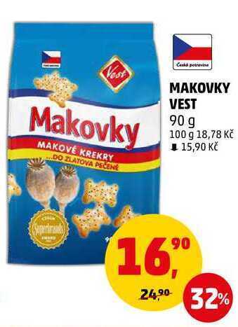 Penny Market Makovky vest, 90 g nabídka