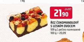 Terno Řez čokomandlový s lesním ovocem 109 g nabídka