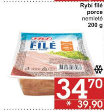 Jip Rybí filé porce: nemleté: 200 g nabídka