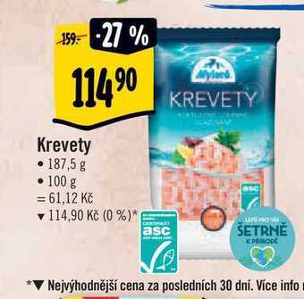 Albert Krevety • 187,5 g nabídka