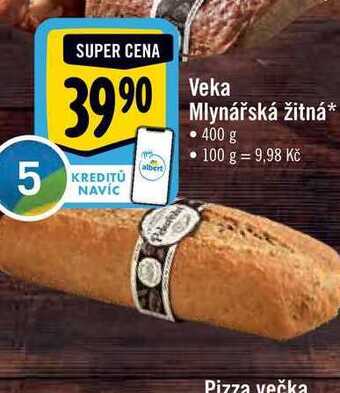 Albert Veka mlynářská žitná 400 g nabídka