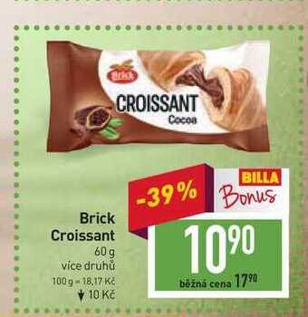 Billa Brick croissant 60 g nabídka