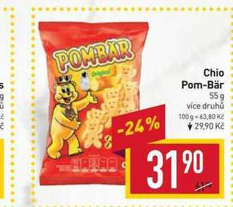 Billa Chio pom-bär 55 g nabídka
