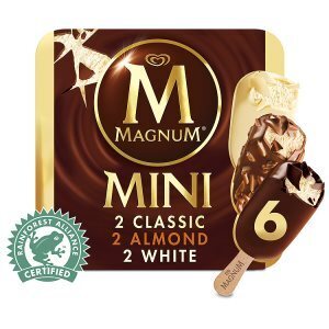 Billa Magnum mini 6 x 60ml, vybrané druhy nabídka