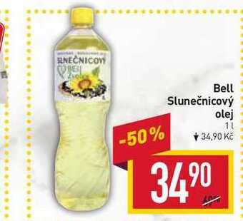Billa Bell slunečnicový olej 1l nabídka