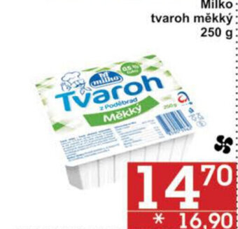 Jip Milko tvaroh měkký: 250 g nabídka