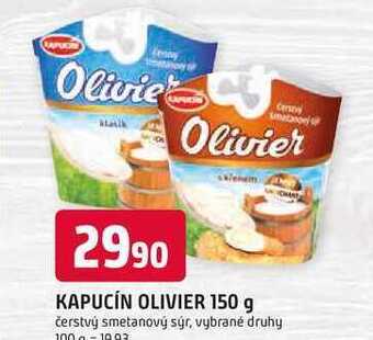 Trefa Kapucín olivier 150 g čerstvý smetanový sýr nabídka