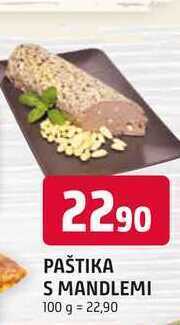 Paštika s mandlemi 100 g