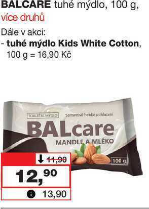 Barvy a laky drogerie Balcare tuhé mýdlo, 100 g nabídka