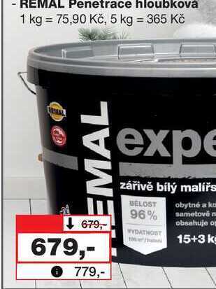 Barvy a laky drogerie Remal penetrace hloubková 1 kg nabídka