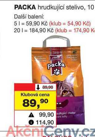 Barvy a laky drogerie Packa hrudkující stelivo, 10l nabídka