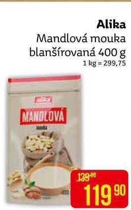 Teta Alika mandlová mouka blanšírovaná 400 g nabídka