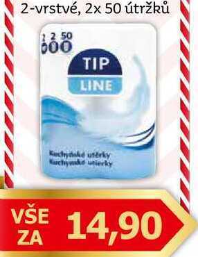 Teta Tip line kuchyňské utěrky nabídka