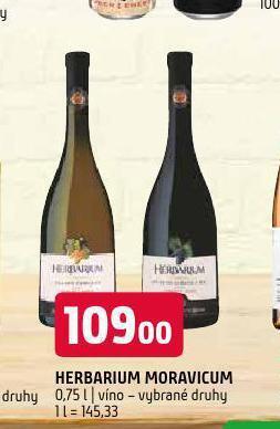 Terno Herbarium moravicum nabídka