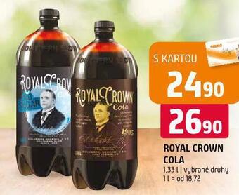 Terno Royal crown cola nabídka