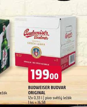 Terno Pivo budweiser budvar original nabídka