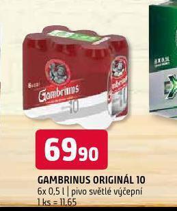 Terno Pivo gambrinus originál nabídka