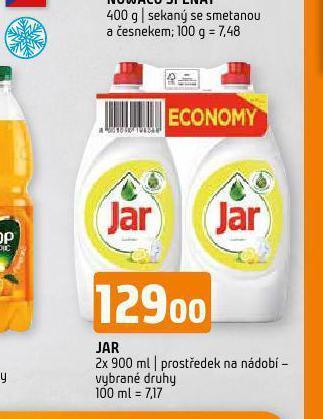 Terno Jar prostředek na nádobí nabídka
