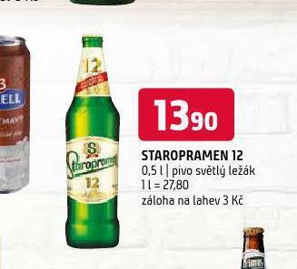 Terno Pivo staropramen 12 nabídka