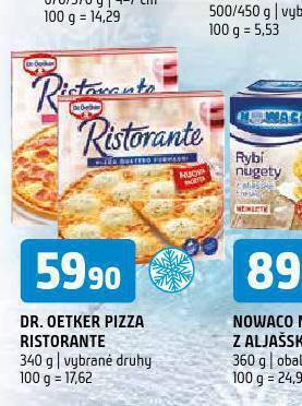 Terno Dr. oetker pizza ristorante nabídka