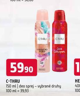 Terno C-thru deo sprej nabídka