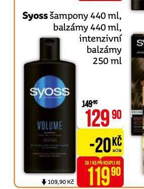 Teta Syoss šampon, balzám nabídka