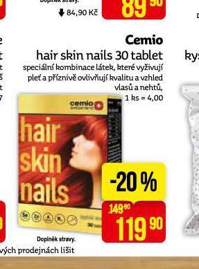 Teta Cemio hair skin nails nabídka