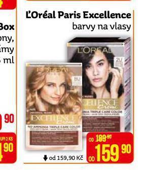 Teta Loreal paris excellence barva na vlasy nabídka