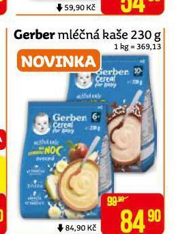 Teta Gerber mléčná kaše nabídka