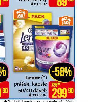 Teta Lenor prací prostředek nabídka