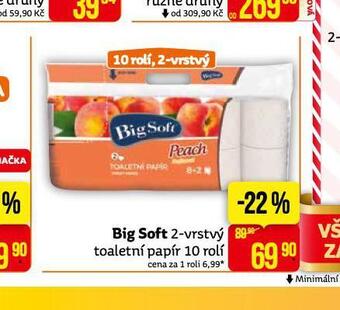 Teta Big soft toaletní papír nabídka