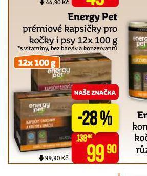 Teta Energy pet prémiové kapsičky pro kočky nabídka