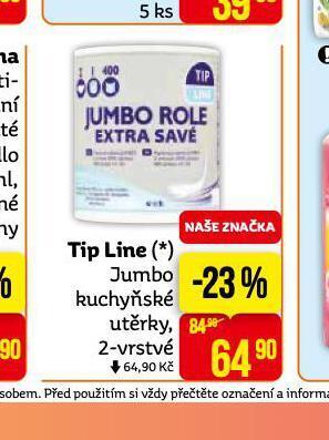 Teta Tip line jumbo kuchyňské utěrky nabídka