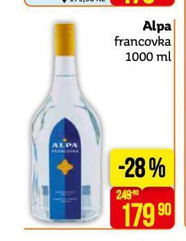 Teta Alpa francovka nabídka