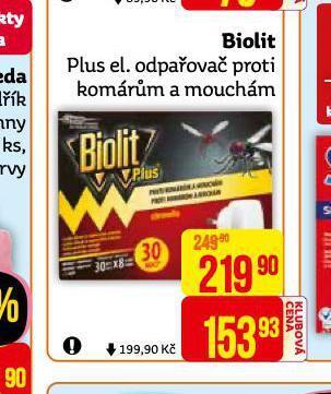 Teta Biolit plus el. odpařovař proti komárům a mouchám nabídka