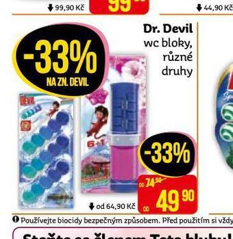 Teta Dr. devil wc bloky nabídka